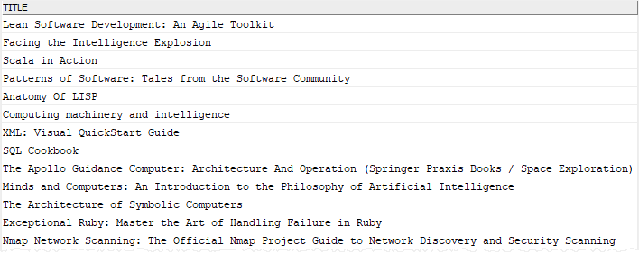 Db2 SELECT Querying Data From One Or More Columns Of A Table